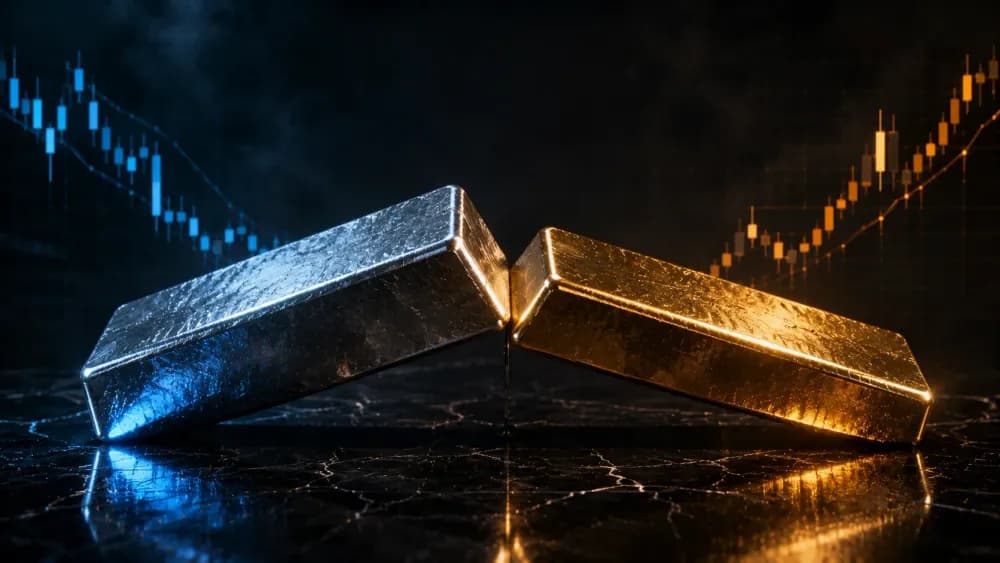 The week silver and gold stopped moving together